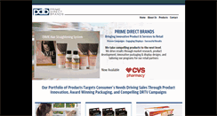 Desktop Screenshot of primedirectbrands.com
